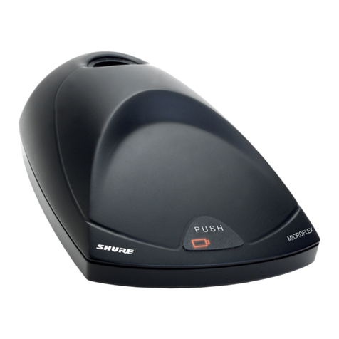 Shure MX890 User manual