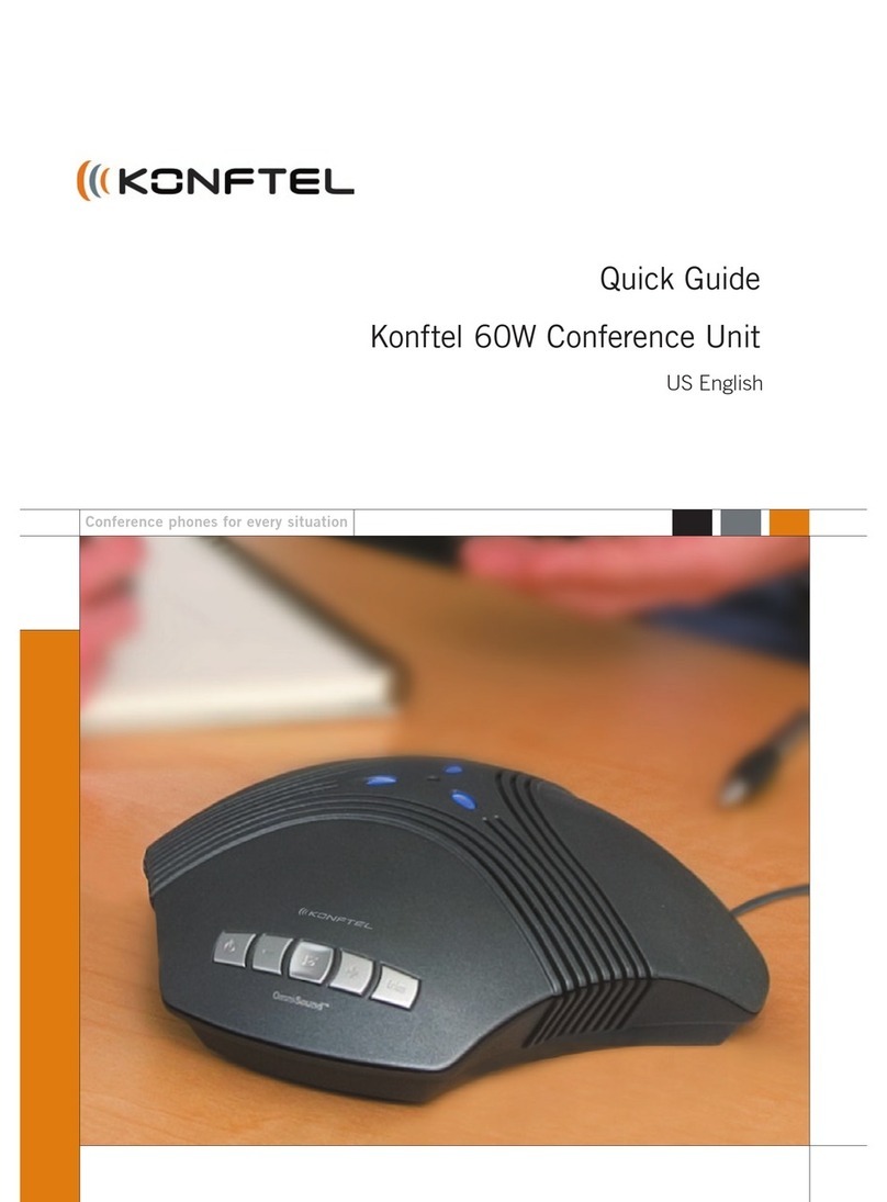 Konftel 60W User manual