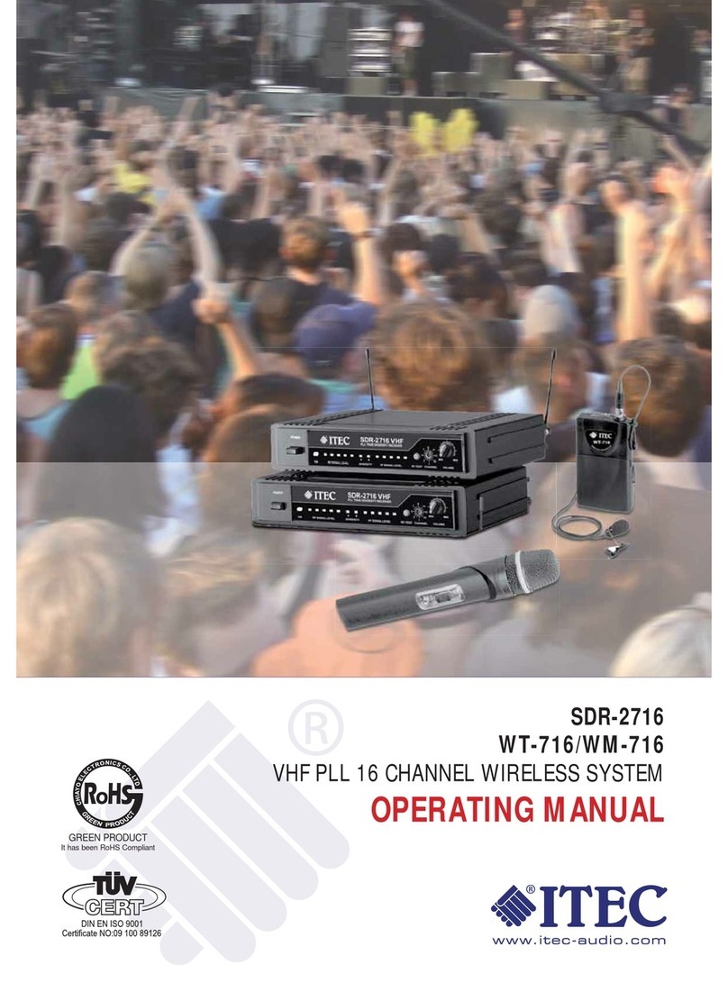 Itec SDR-2716 User manual