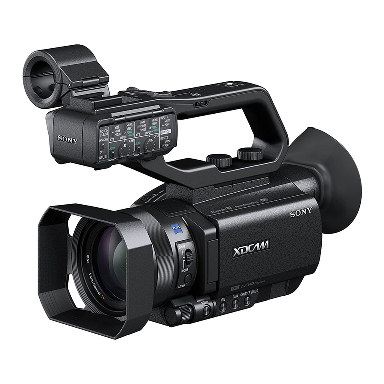 Sony XDCAM PXW-X70 User manual