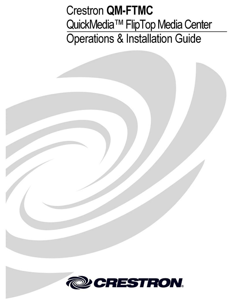 Crestron QuickMedia QM-FTMC How to use