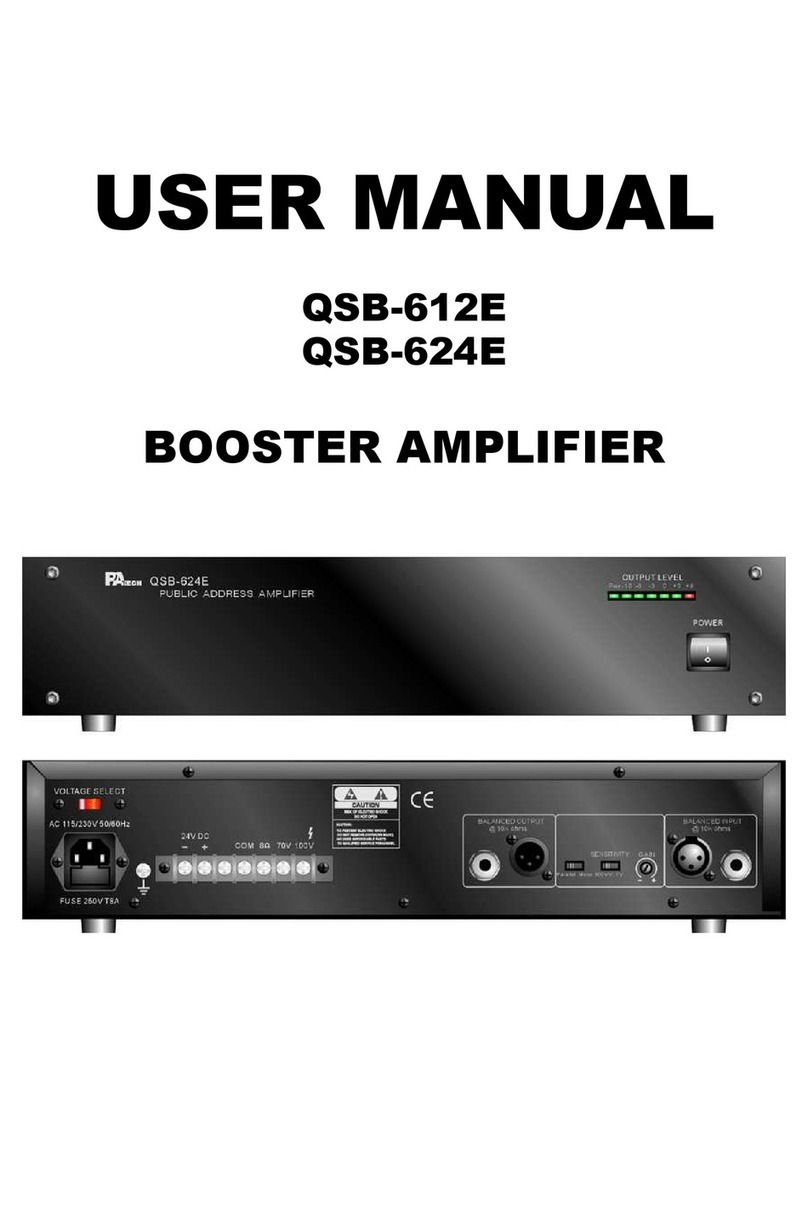 PA Tech QSB-612E User manual