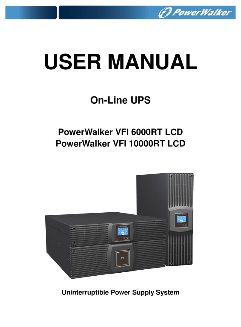 PowerWalker PowerWalker VFI 10000RT LCD User manual
