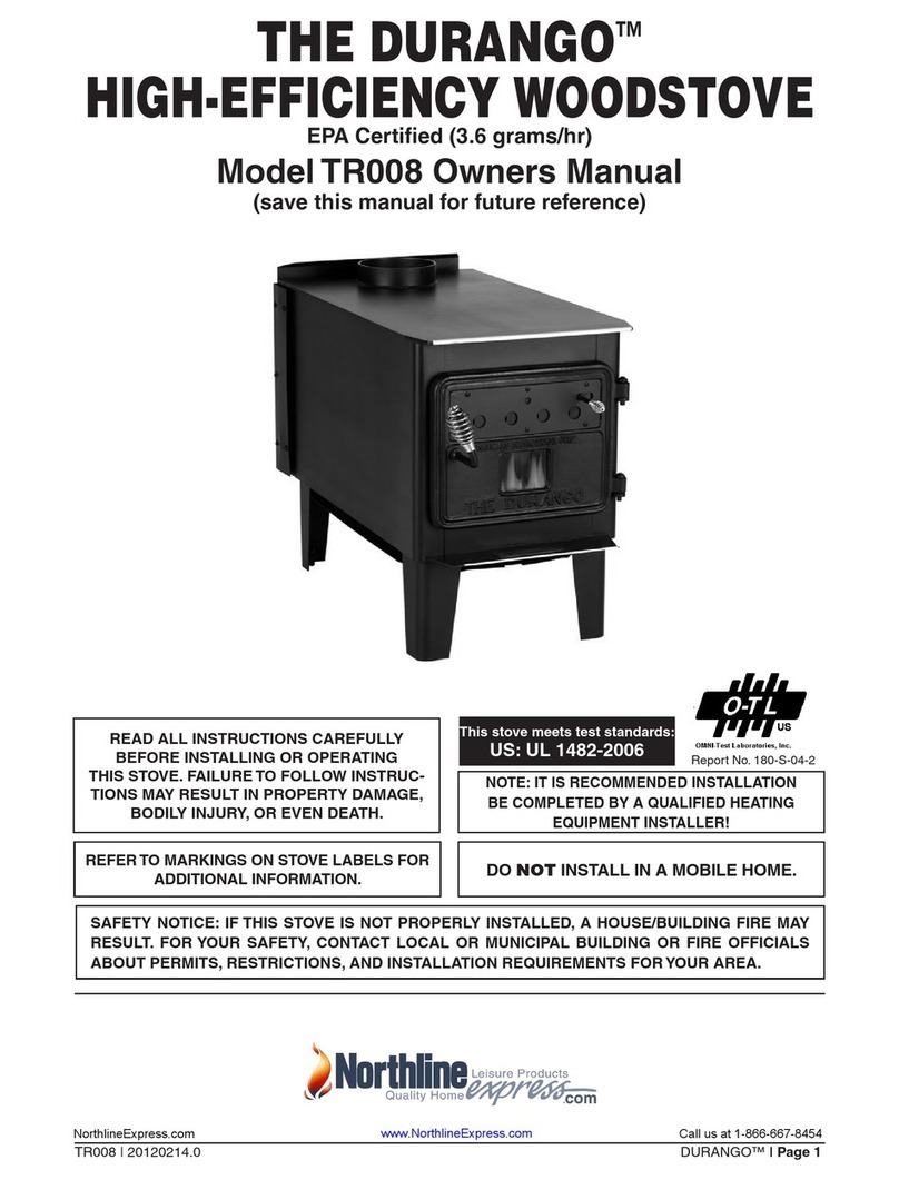 Northline Express DURANGO TR008 owner's manual