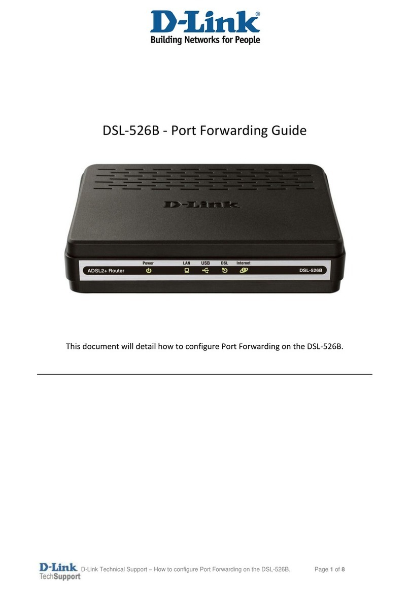 D-Link DSL-526B User manual