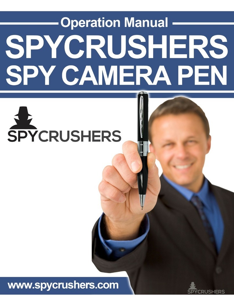 Spycrushers Spy Camera Pen User manual