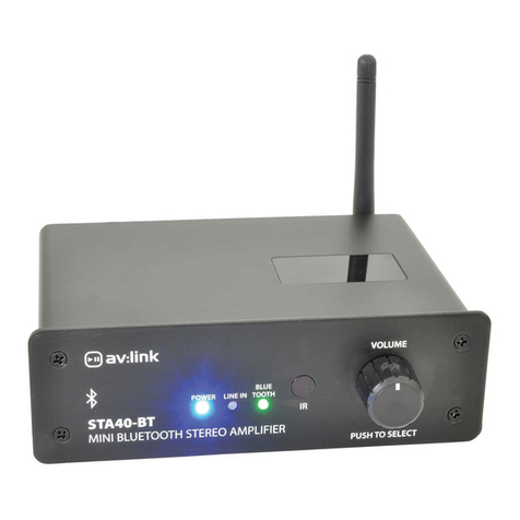 AVLink STA40-BT User manual