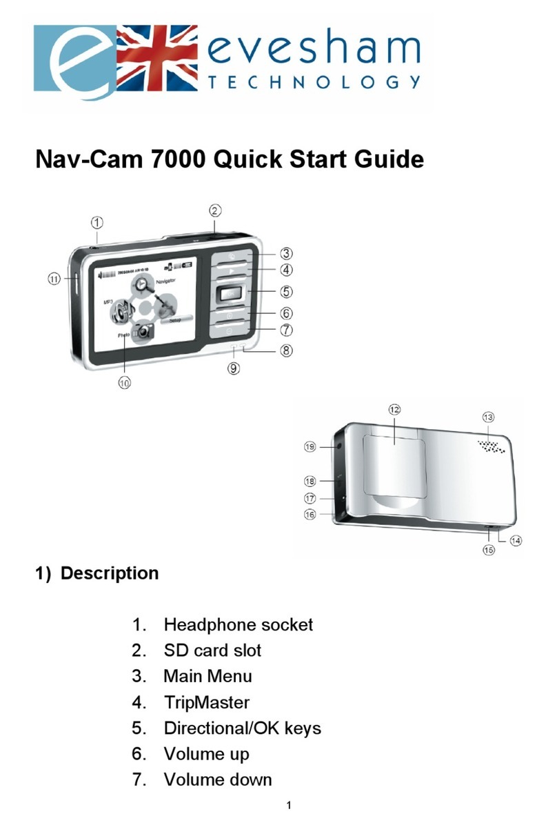 Evesham Nav-Cam 7000 quick start guide