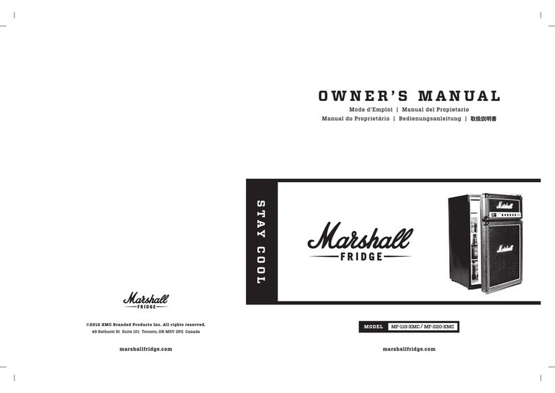 Marshall Amplification MF-110-XMC owner's manual