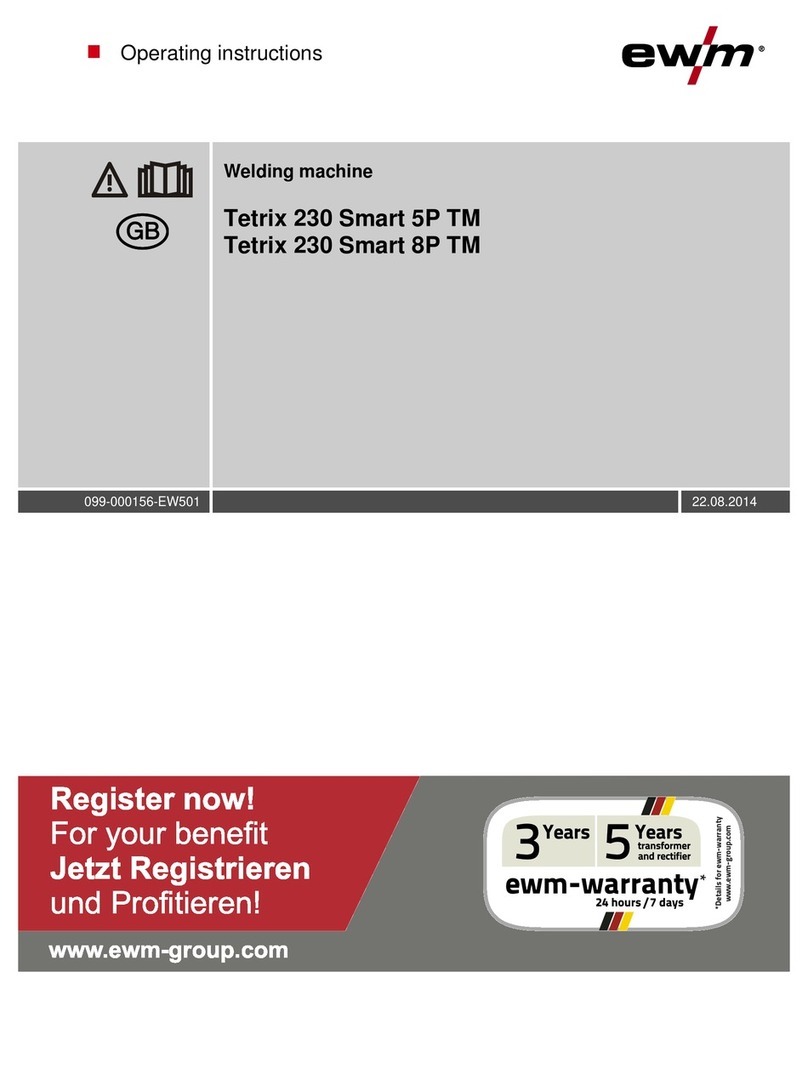 EWM Tetrix 230 Smart 5P TM User manual