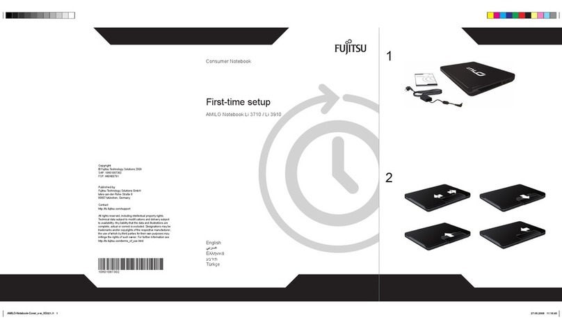Fujitsu AMILO Li 3910 User manual Fujitsu AMILO Li 3910 User manual