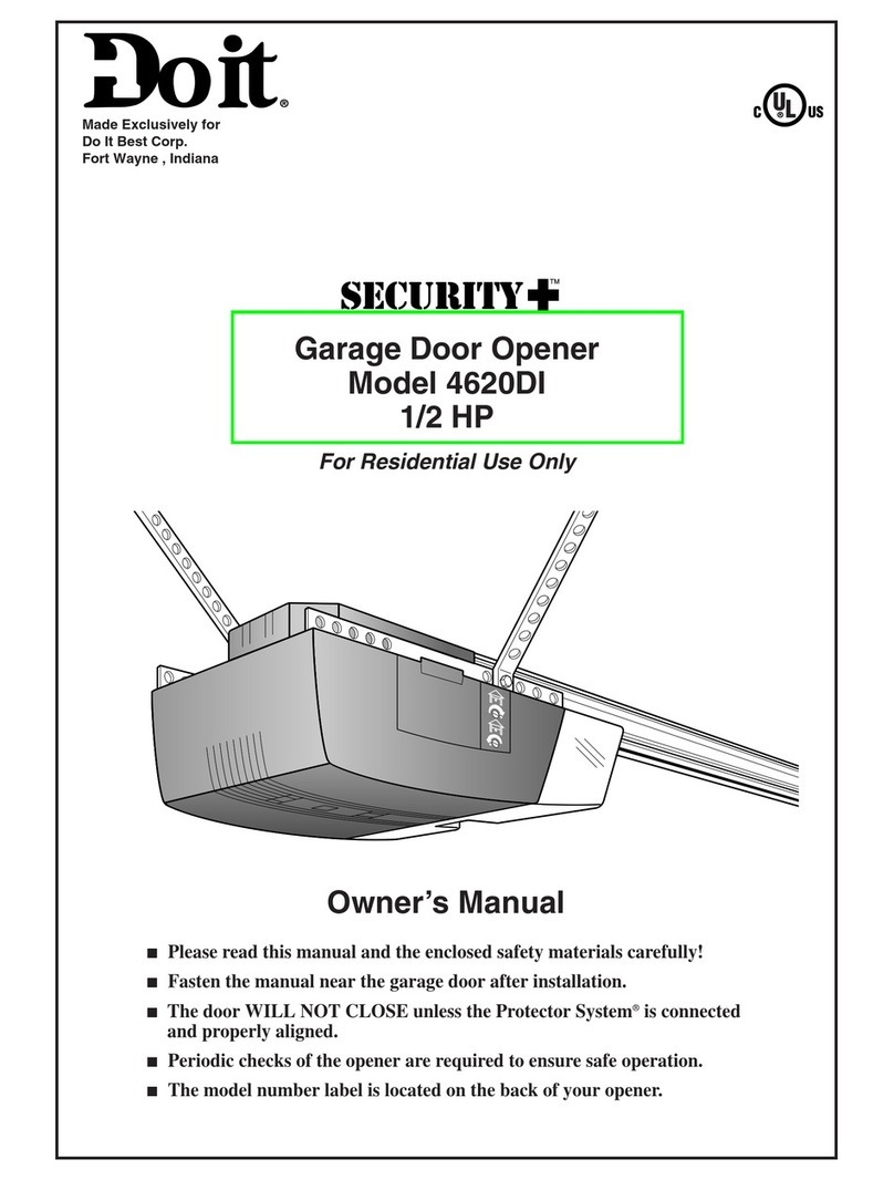 Do-it Security+ 4620DI User manual