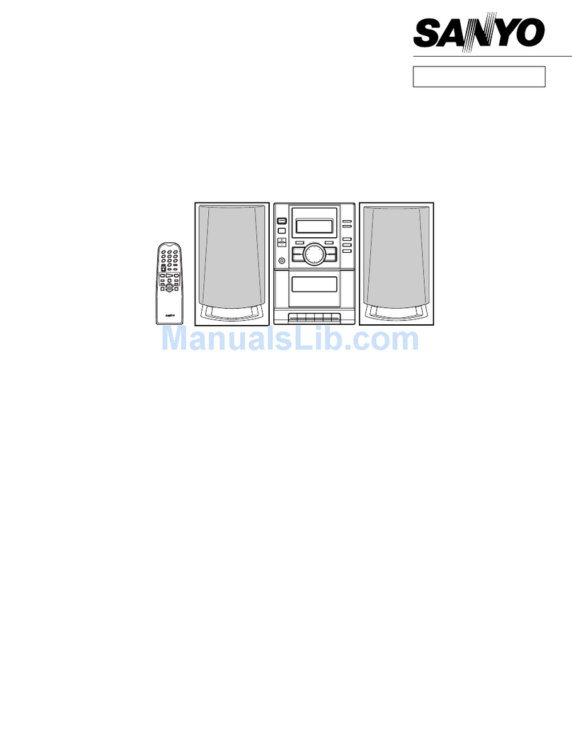 Sanyo DC-DA150 User manual