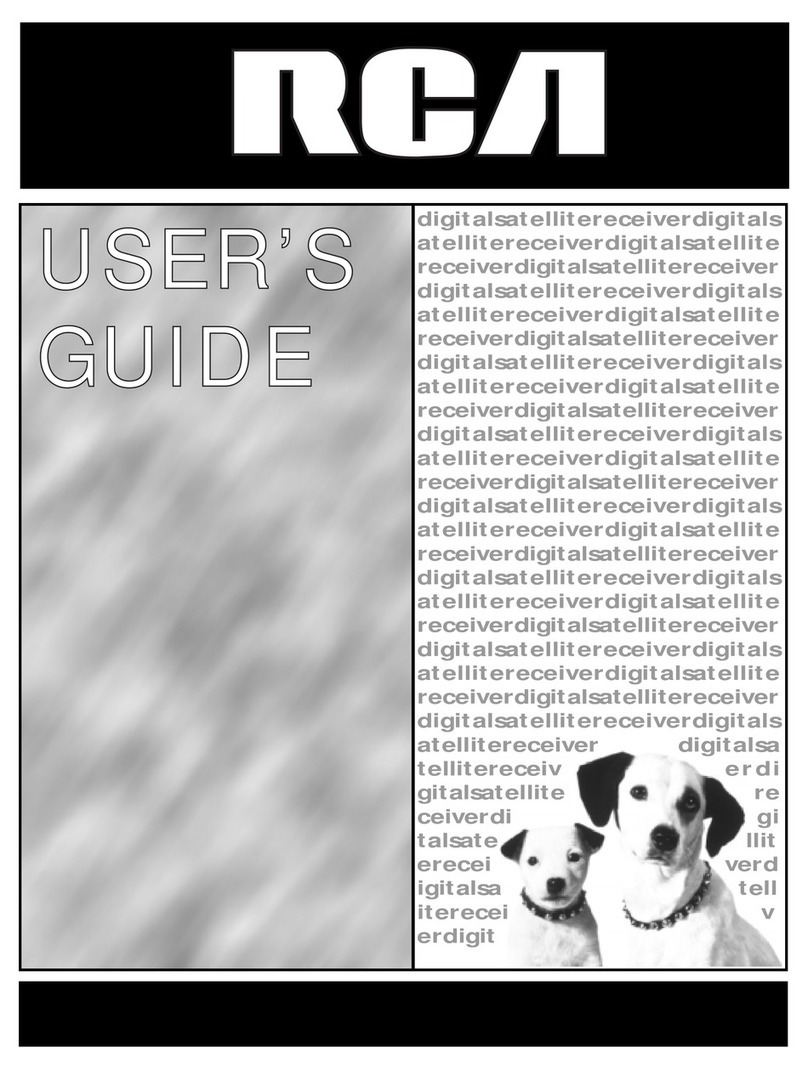 RCA Digital Satellite Receiver user guide