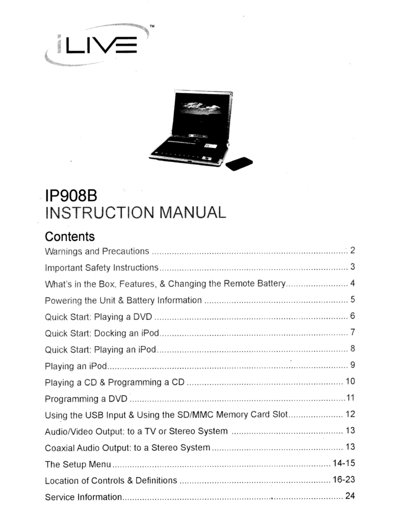 iLive IP908B instruction manual