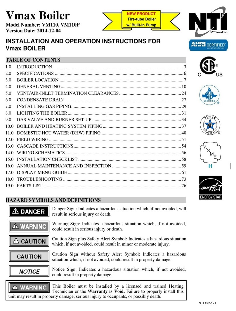 V-max VM110 Installation and operation instructions