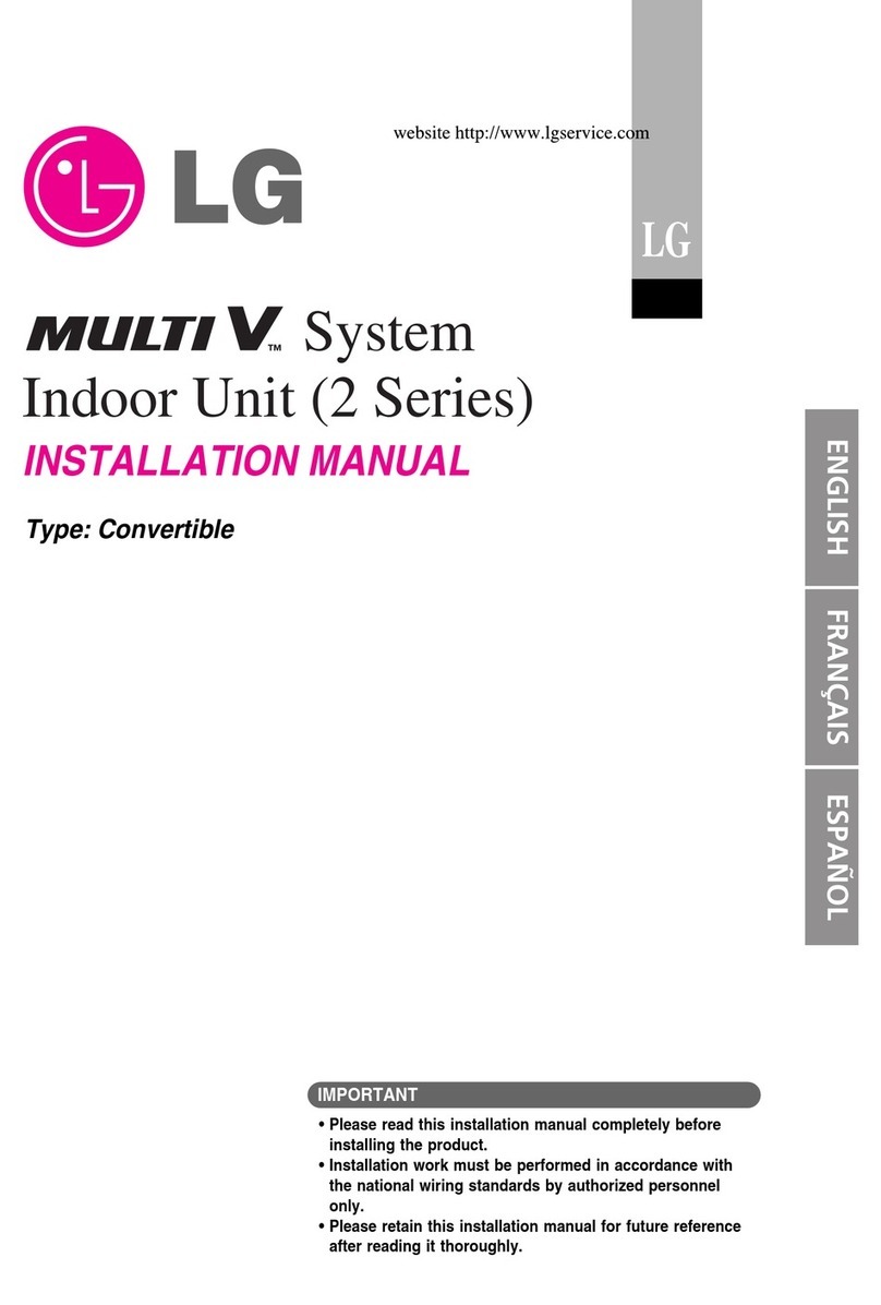 LG Multi V User manual