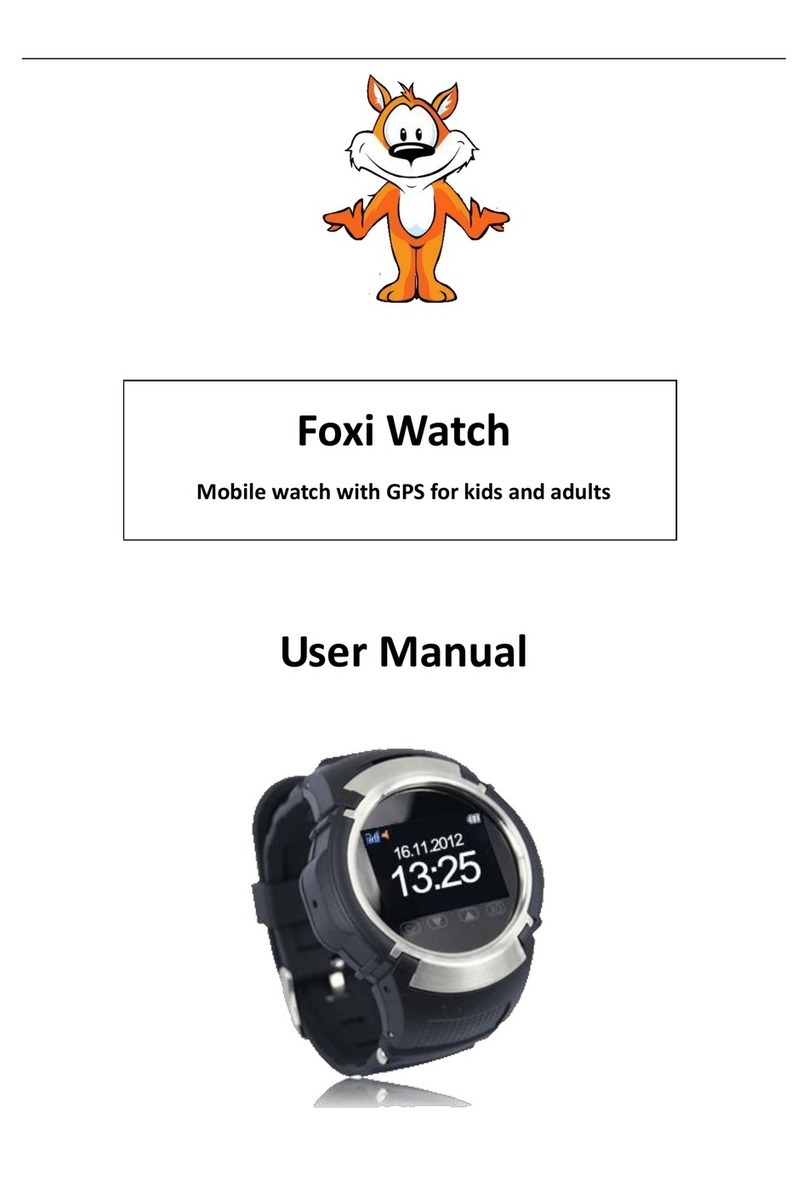 Foxi Watch user manual