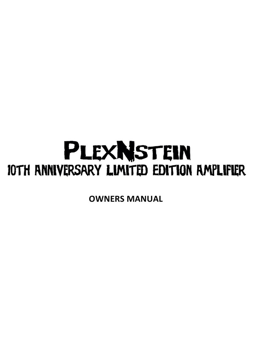 REVOLT Amplifier owner's manual