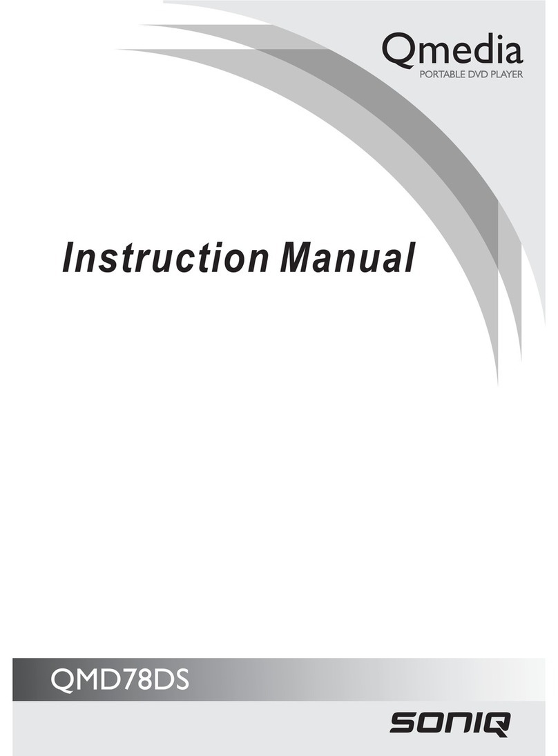 SONIQ QMD78DS Qmedia User manual