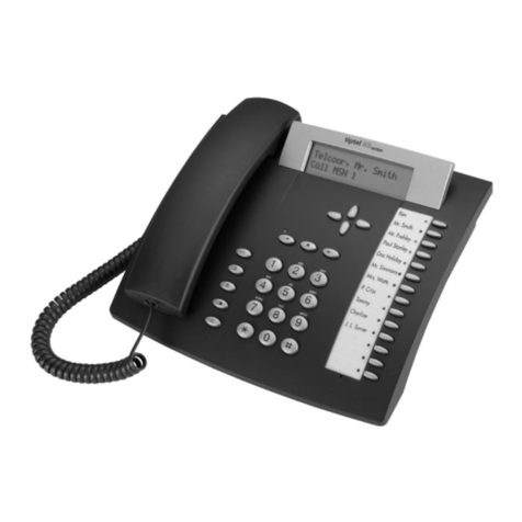 TIPTEL 83 system User manual