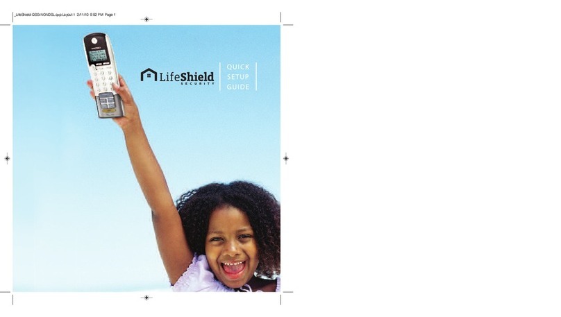 LifeShield Home Security User manual