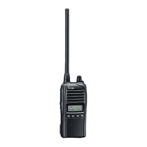 Icom IC-F3020 Service  manual addendum