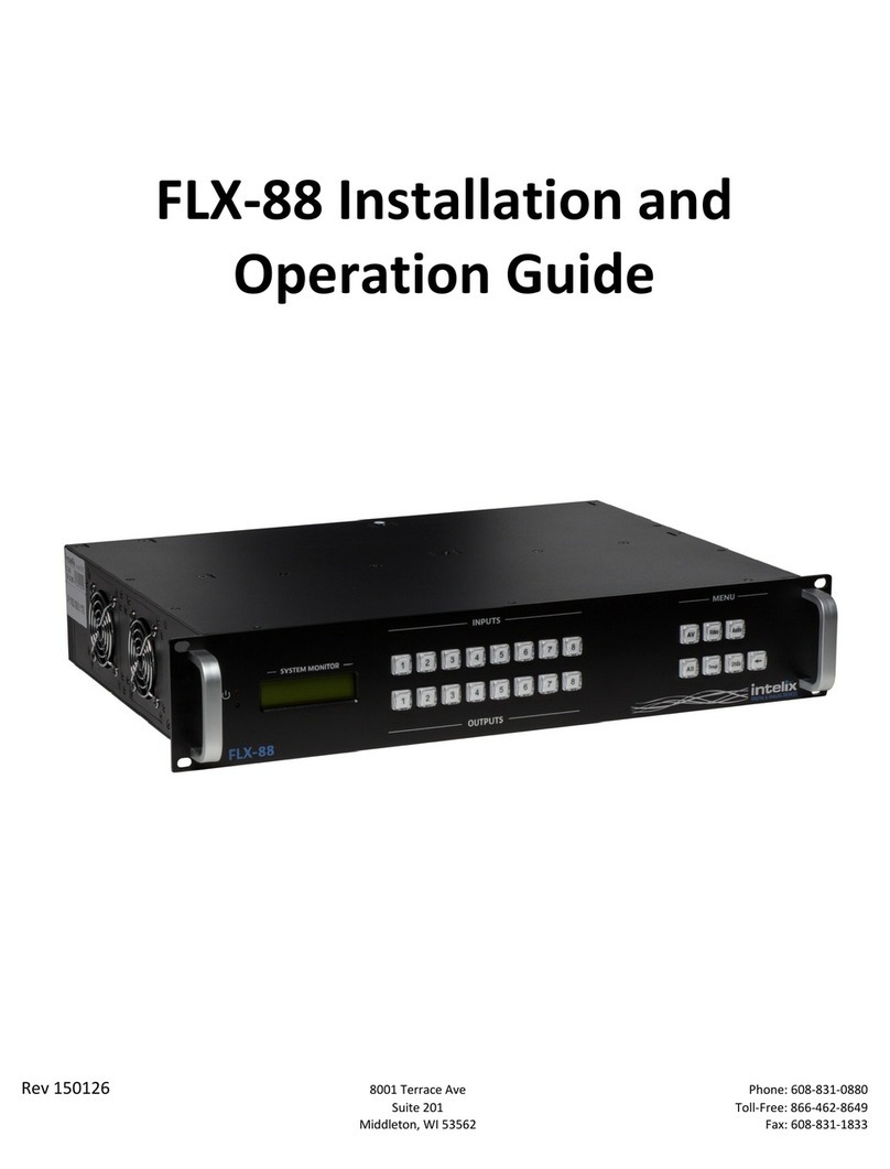 Intelix FLX-88 Operating instructions
