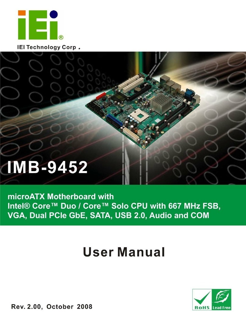 IEI Technology IMB-9452 user manual