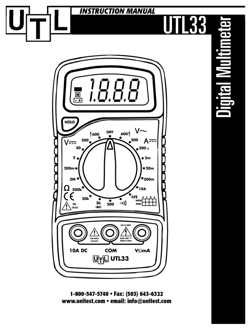 UEi UTL33 User manual