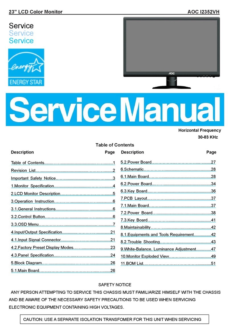 AOC I2352VH User manual