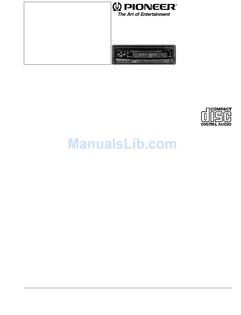 Pioneer DEH-P646 Ser