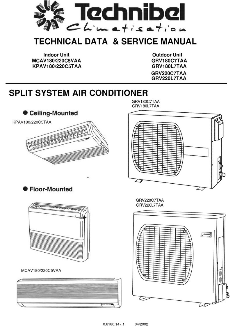 Technibel MCAV180/220C5VAA Manual