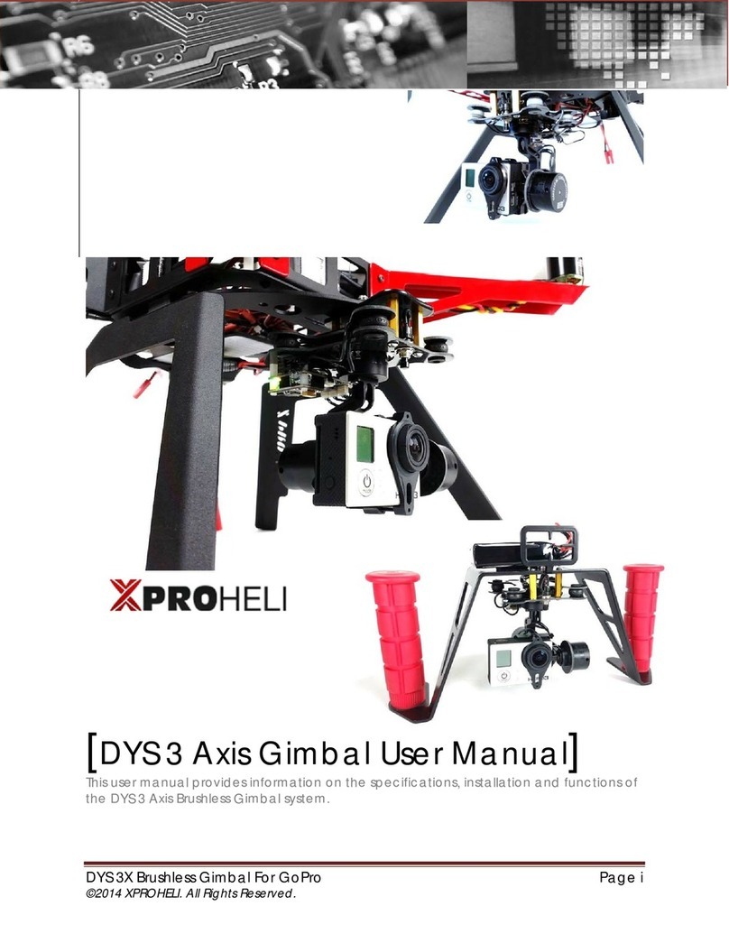 XPROHELI DYS 3X user manual XPROHELI DYS 3X user manual