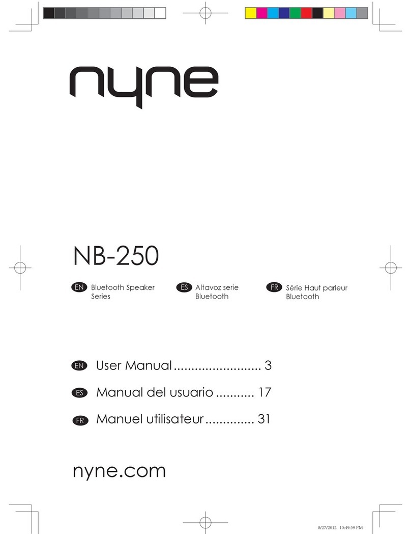 Nyne NB-250 User manual