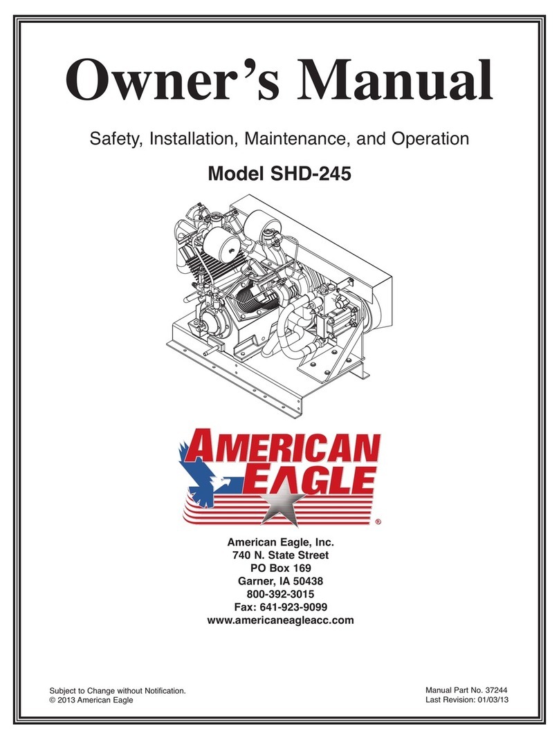 American Eagle SHD-245 User manual