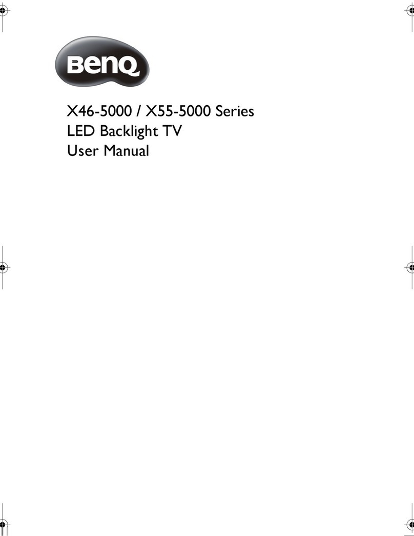 BenQ X46-5000 Series User manual