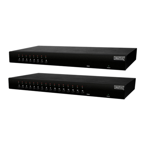 Digitus 8/16-Port Combo KVM OSD Switch For Usb And... User manual