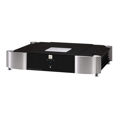 moon 610 LP Evolution Series User manual