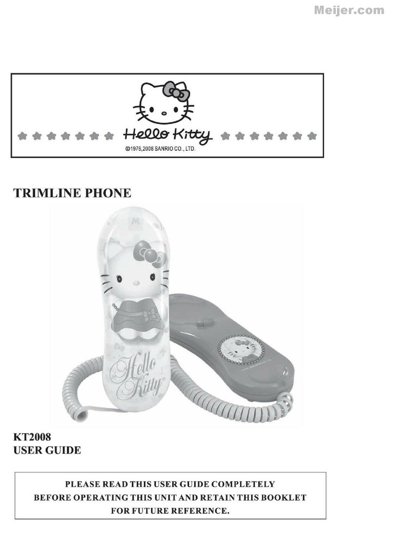 Hello Kitty KT2008 User manual