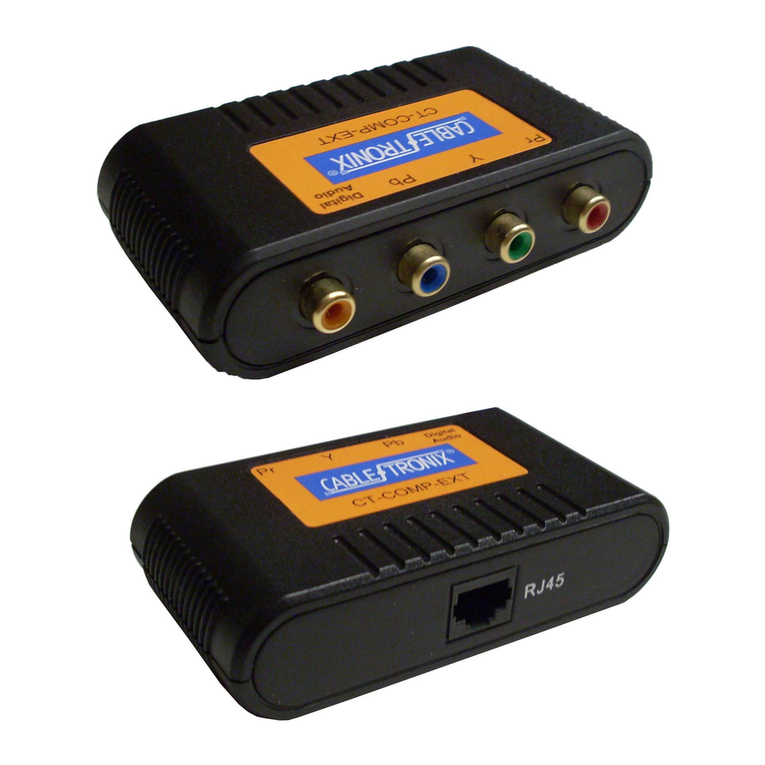 Cable-Tronix CT-COMP-EXT installation manual