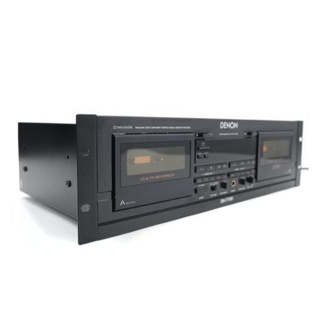 Denon DN-770R operating instructions