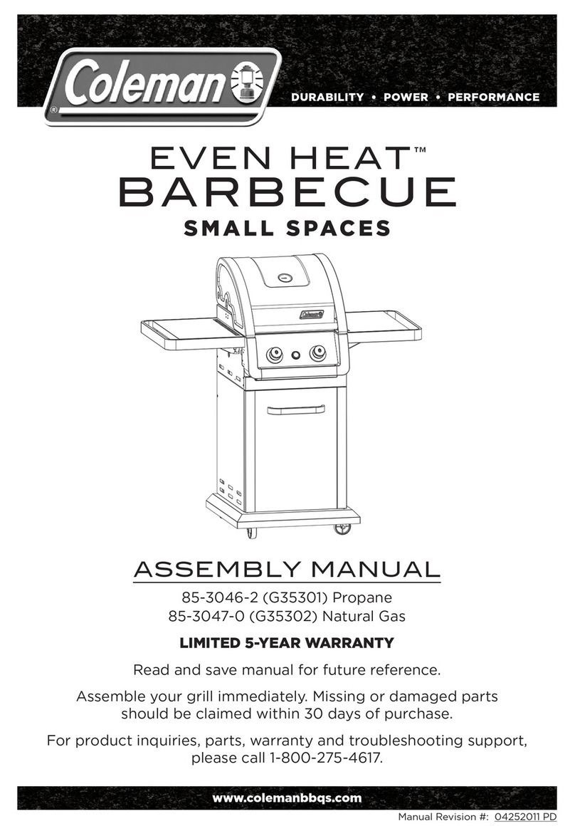 Coleman 85-3046-2 (G35301) Propane User manual
