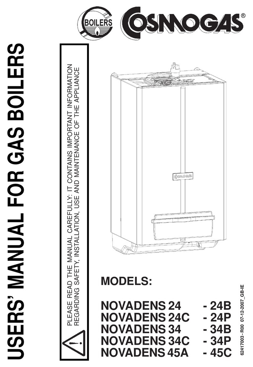 COSMOGAS NOVADENS 24 User manual