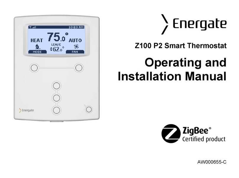 Energate Z100 P2 OPERATING AND INSTALLATION Manual