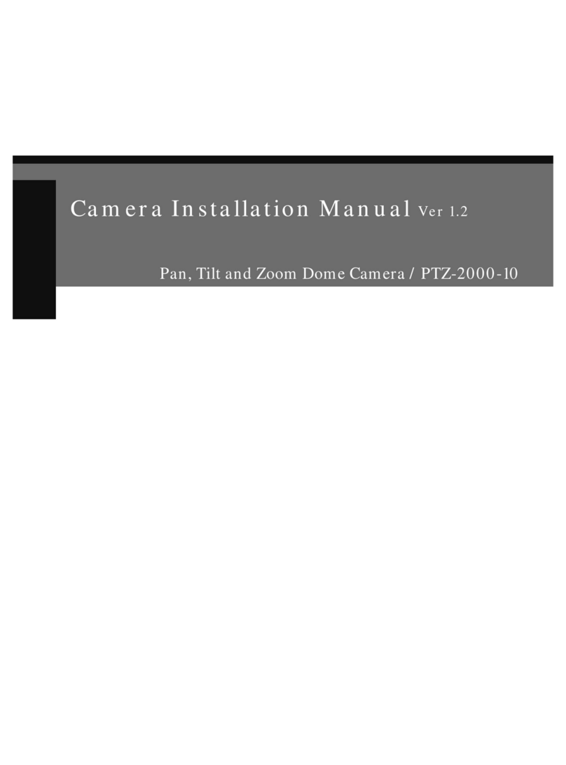 Platinum CCTV PTZ-2000-10 installation manual