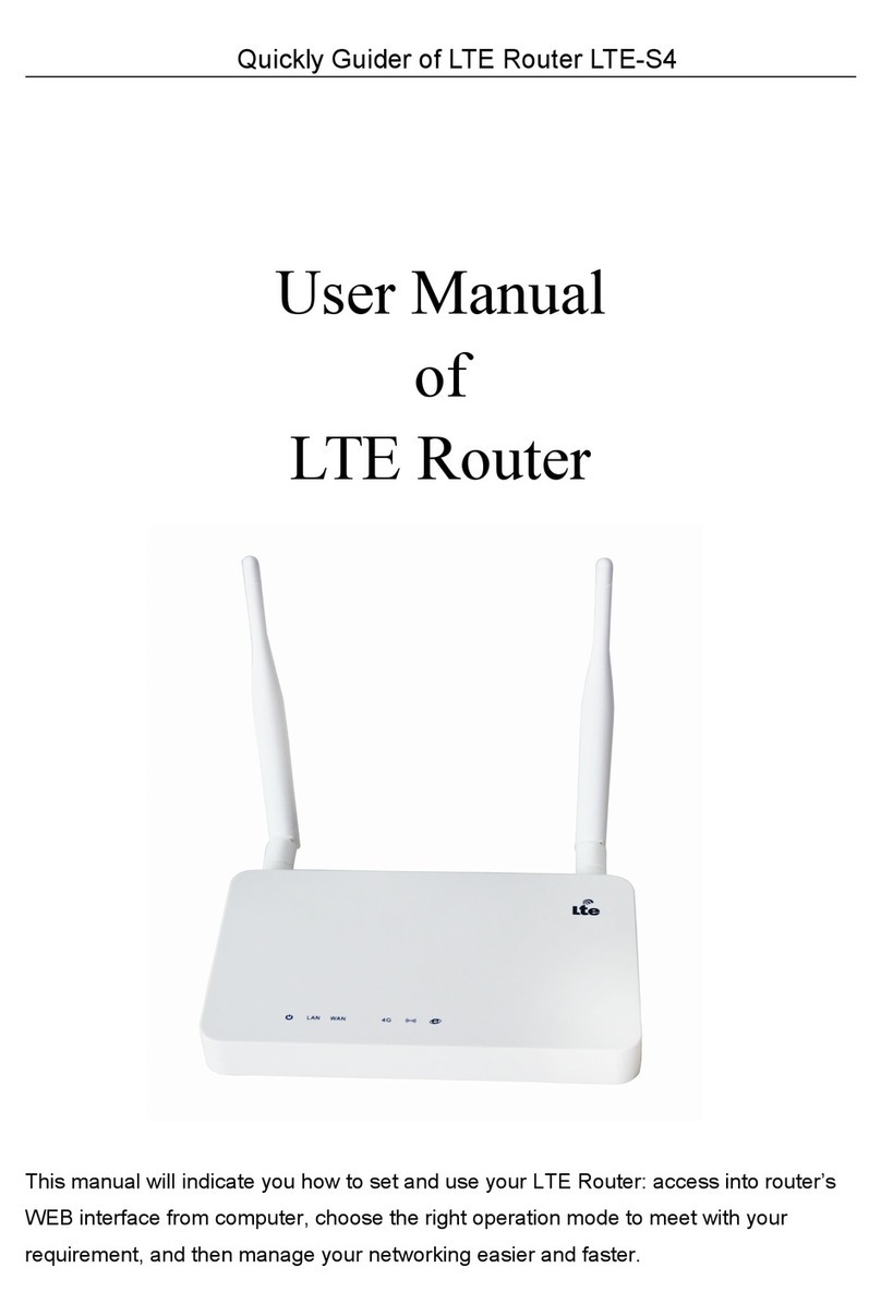 LTE LTE-S4 user manual LTE LTE-S4 user manual