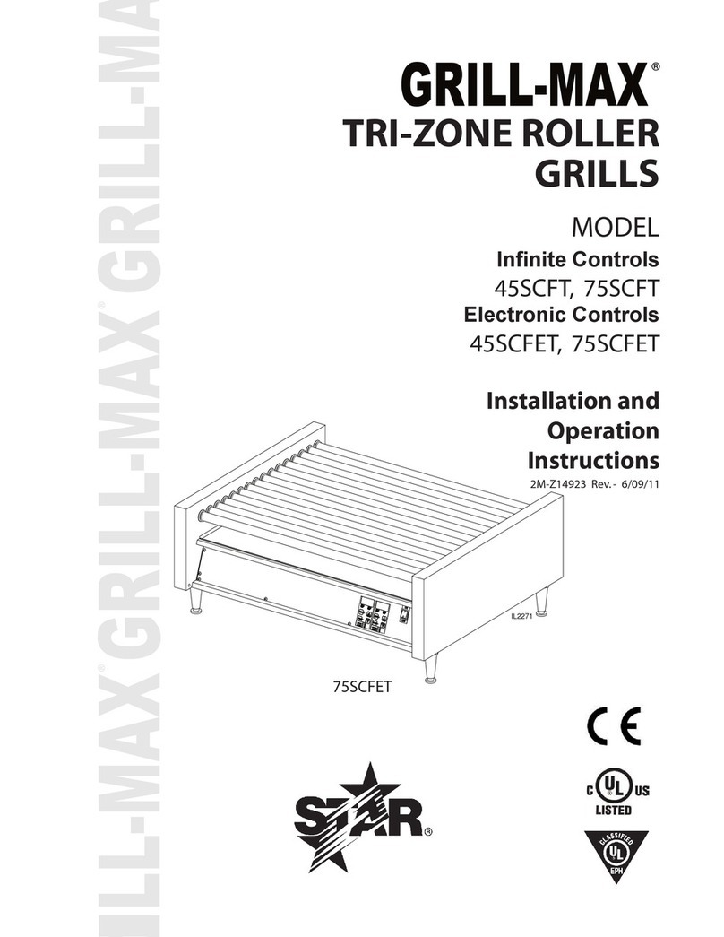 GRILLS-MAX 45SCFT Installation and operation instructions GRILLS-MAX 45SCFT Installation and operation instructions