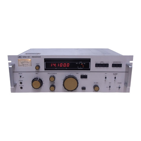 JRC NDR-91 User manual