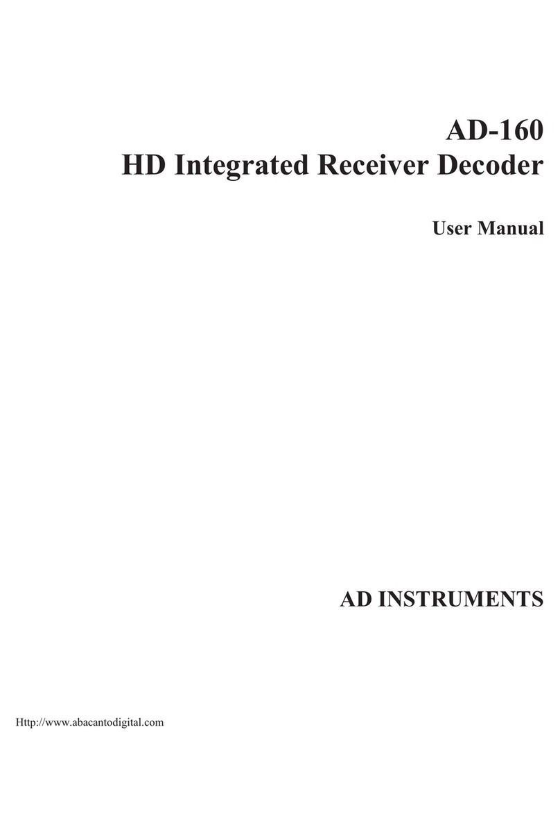 ADInstruments AD-160 user manual